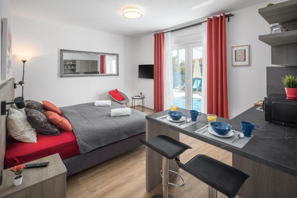 Studio Apartments Villa Valla - Free Bikes Fažana Eksteriør billede